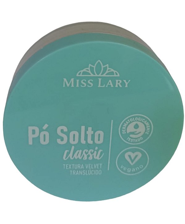 Pó Solto Classic Vegano - Miss Lary