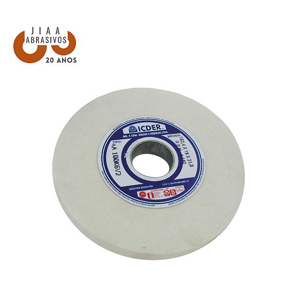 REBOLOS EM ÓXIDO DE ALUMINIO BRANCO P/ESMERIL (AA)