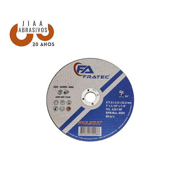 DISCOS DE CORTE FRATEC