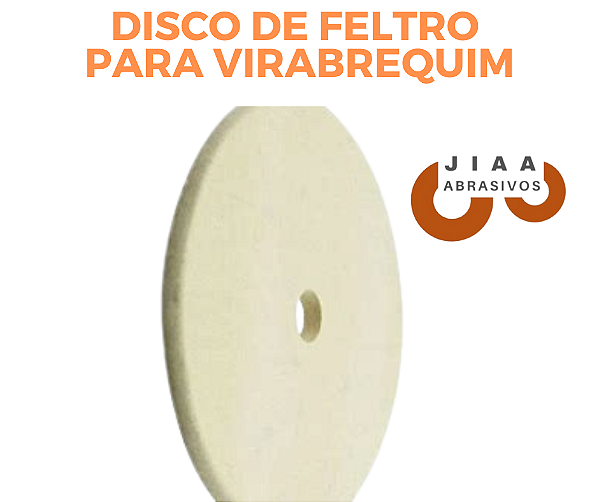 DISCO DE FELTRO PARA VIRABREQUIM