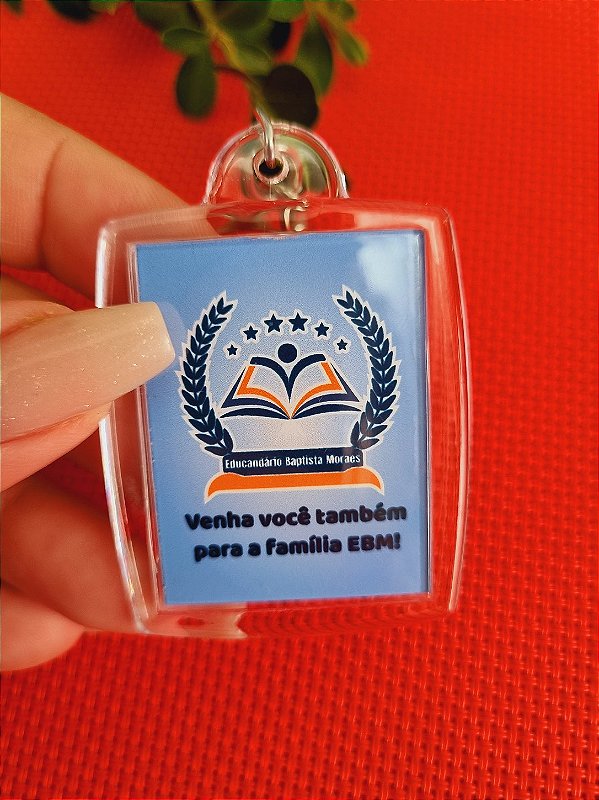 Chaveiro de Acrílico Personalizado