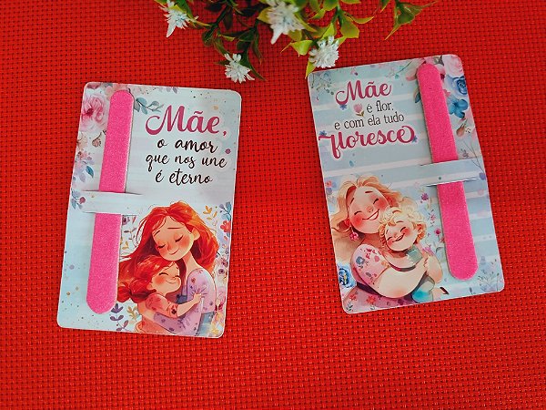 Card com Mini Lixa