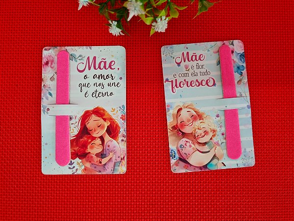Card com Mini Lixa
