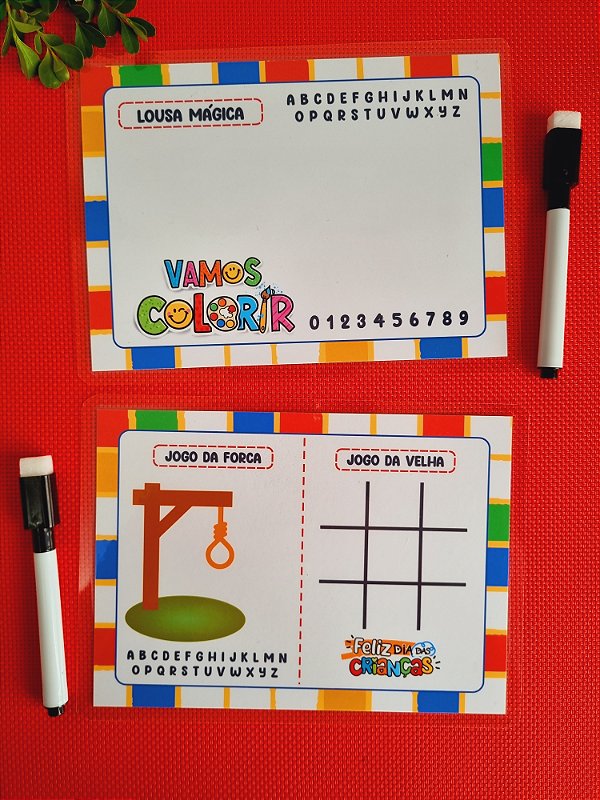 Lousa Mágica (18,5x13,5cm)