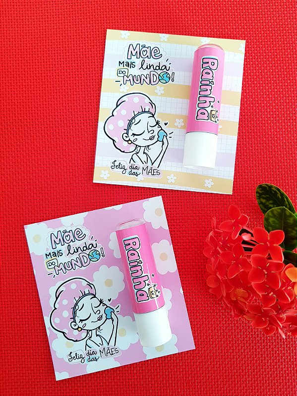 Hidratante Labial com Card Personalizado
