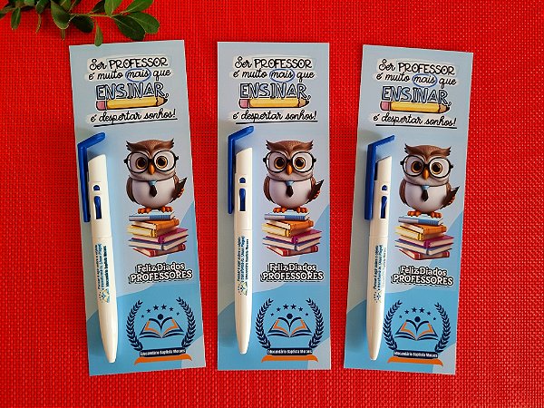 Caneta com Card Personalizados