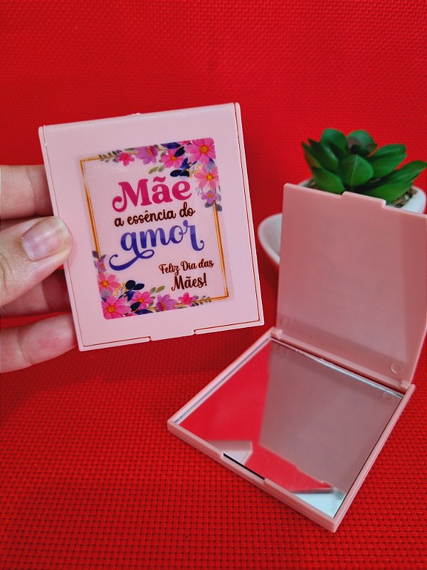 Mini Espelho Retangular Personalizado