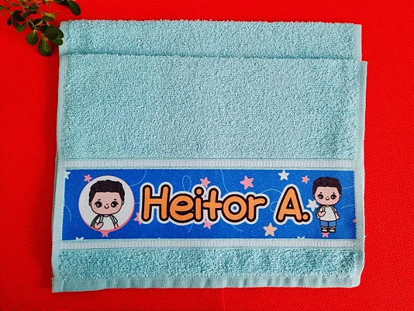 Toalha Lavabo Personalizada (29x45cm)