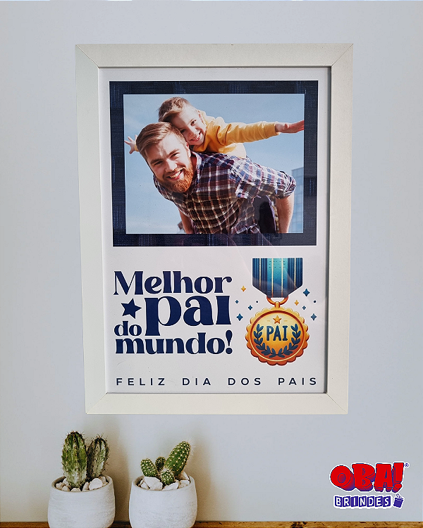 Quadro de Parede Personalizado (21x30 cm)