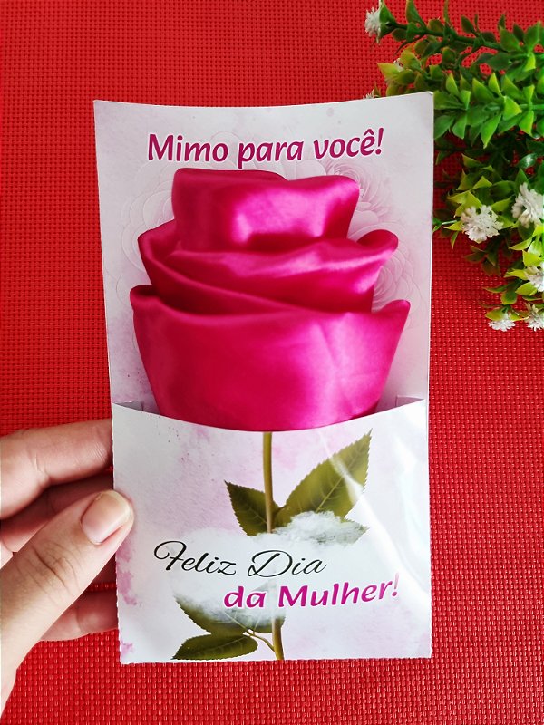 Card com Touca de Cetim