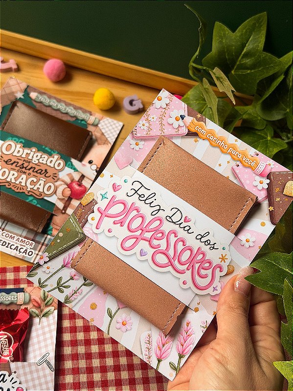 Card com Porta Cartão Personalizado