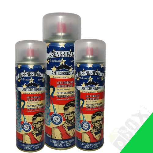 KIT 3 DESENGRIPANTE LEV & UZE