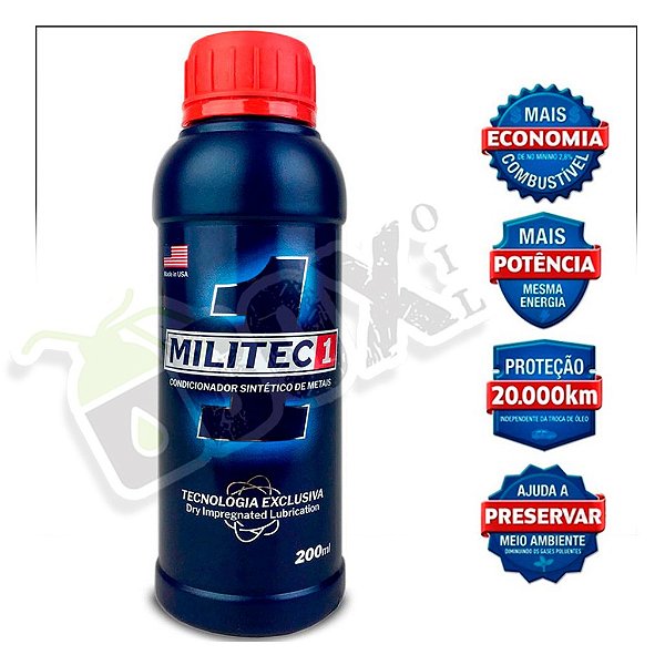 MILITEC 1 CONDICIONADOR SINTÉTICO DE METAIS 200 ML