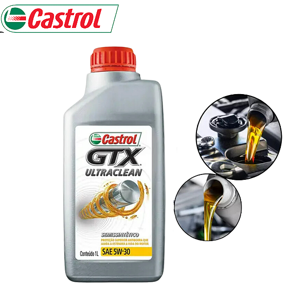 CASTROL 5W30 GTX 1lt SEMISSINTETICO
