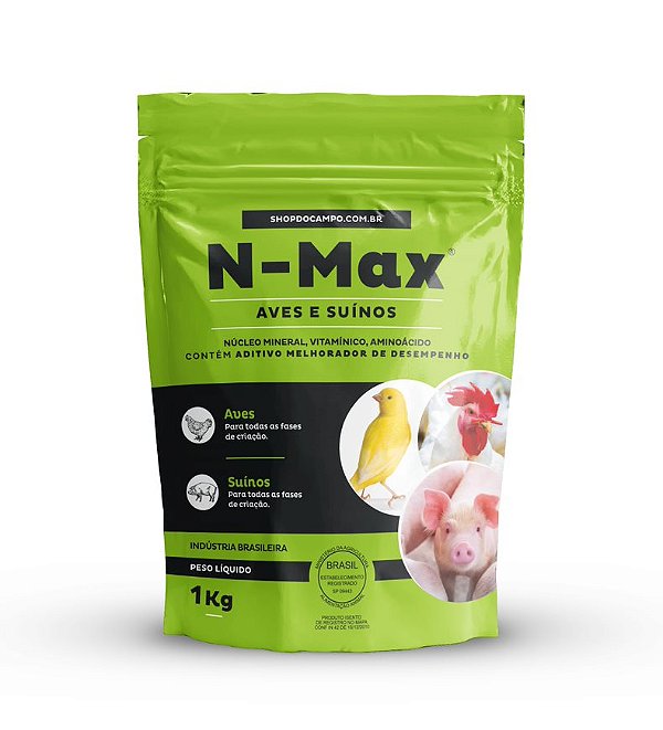 N-MAX AVES E SUINOS 1KG