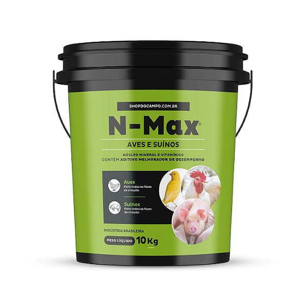 N-MAX AVES E SUINOS 10KG