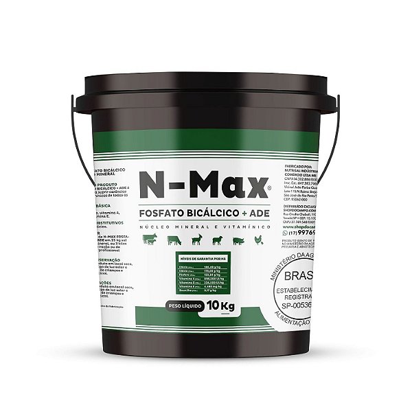 N-MAX FOSFATO BICALCICO + ADE 10KG
