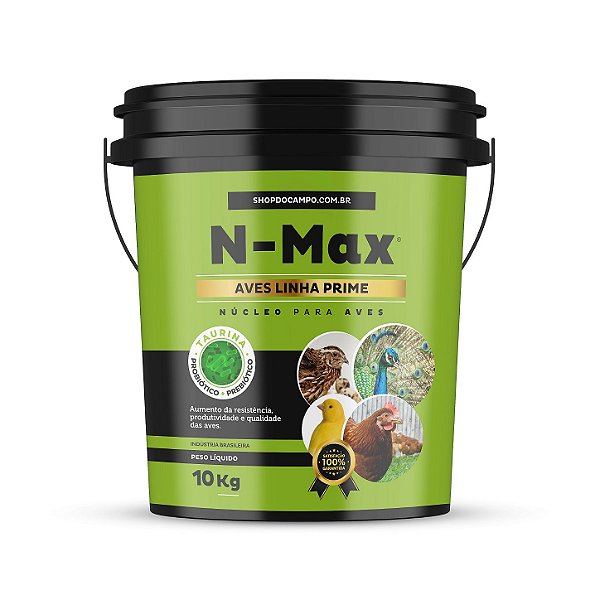 N-MAX® AVES LINHA PRIME 10KG