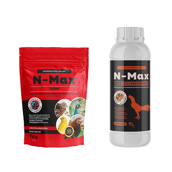 KIT N-MAX: 1 VERM + 1 ALTA PERFORMANCE