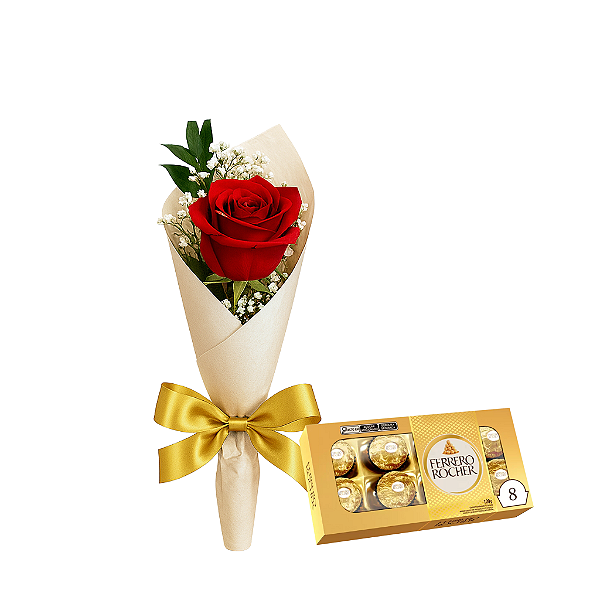 A Rosa com Ferrero Rocher