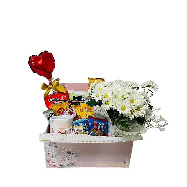 Kit Café da Manhã com Flores
