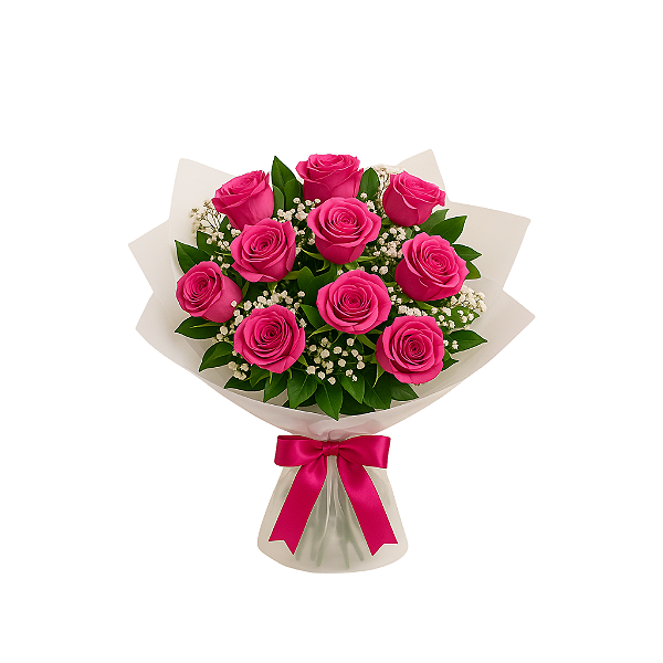 Buquê de Rosas Pink