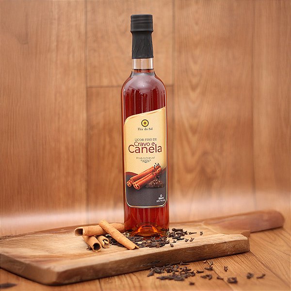 Licor de Cravo e Canela "Gabriela" (500ml)