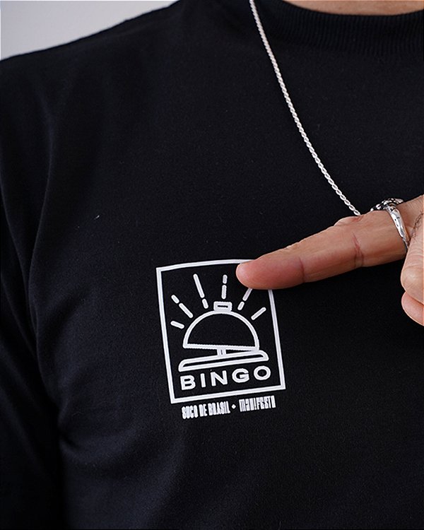 CAMISETA TRADICIONAL 100% ALGODÃO - BINGO