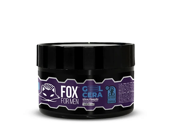Gel Cera Hidratante Efeito Teia 300g – Fox For Men