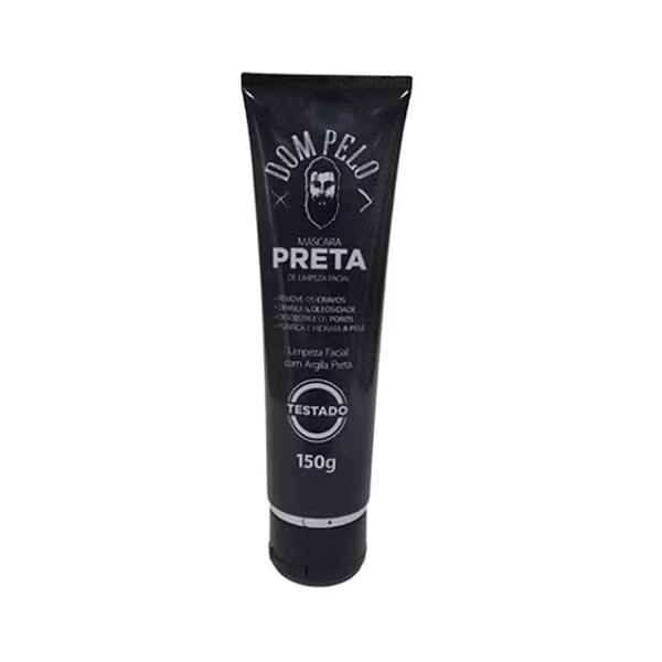 Máscara de Limpeza de Pele preta - Dom pelo 150g