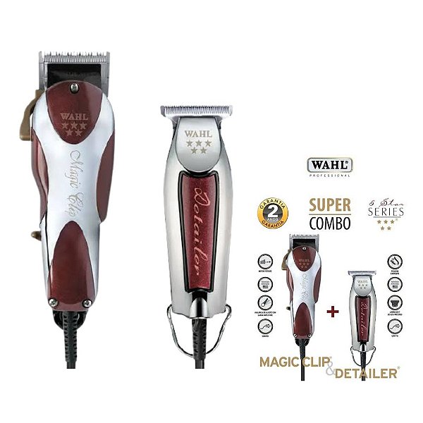 Super Combo Magic Clip + Detailer - Wahl