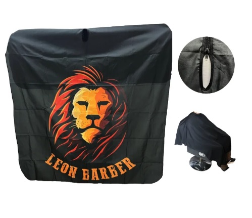 Capa Estampada Leon Barber - Com Ziper