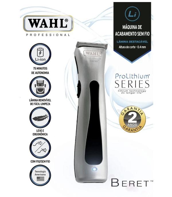 MÁQUINA DE ACABAMENTO - BERET - ÍONS DE LÍTIO