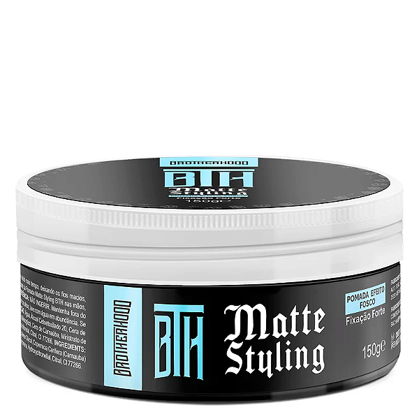 Pomada Matte Styling (Efeito Fosco) 150g - BTH