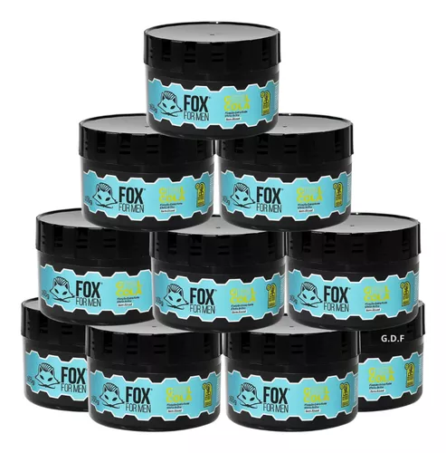 kit 6 geis cola fox for men 300g