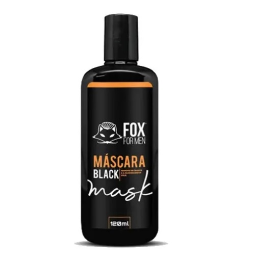 Máscara black - Fox for men 120ml