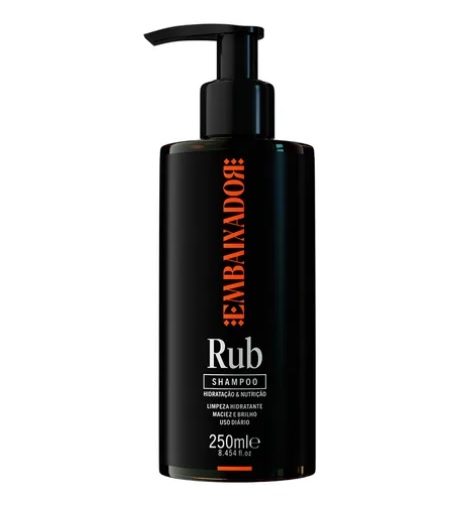 Shampoo de Hidratação e Nutrição Rub Embaixador 250ml