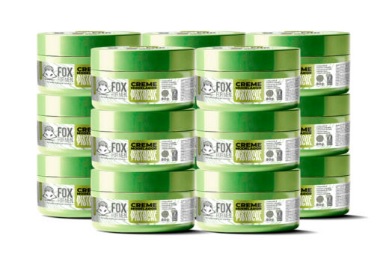 Kit 15 Unidades Creme Modelador Pistache Fox 80g