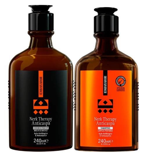 Kit Embaixador Nerk Therapy Anticaspa Shampoo + Condicionador 240ml