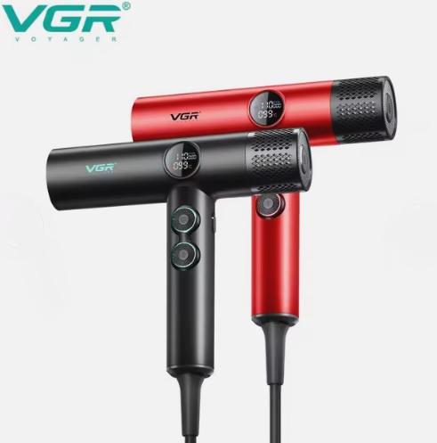 Secador Profissional VGR V-401 1900W – Controle Total de Velocidade e Temperatura