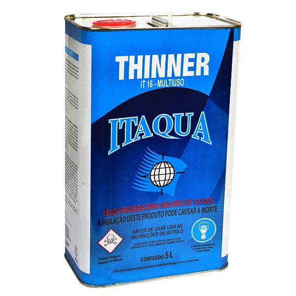 Thinner IT16 de Limpeza e Multiuso Itaquá 5 litros