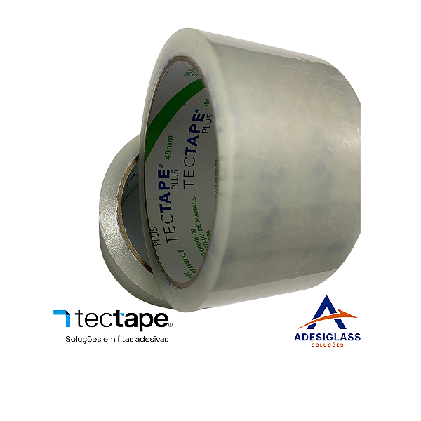 Rolo de Fita Adesiva Transparente 48 mm TECTAPE