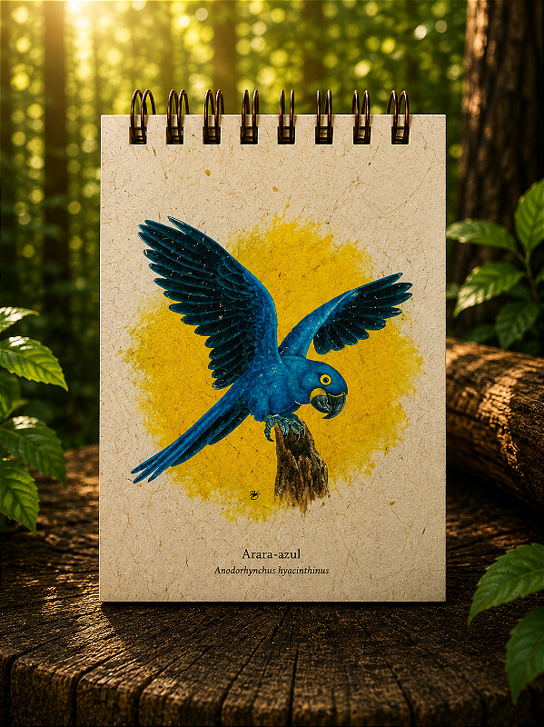 Diário da Floresta M - Arara Azul