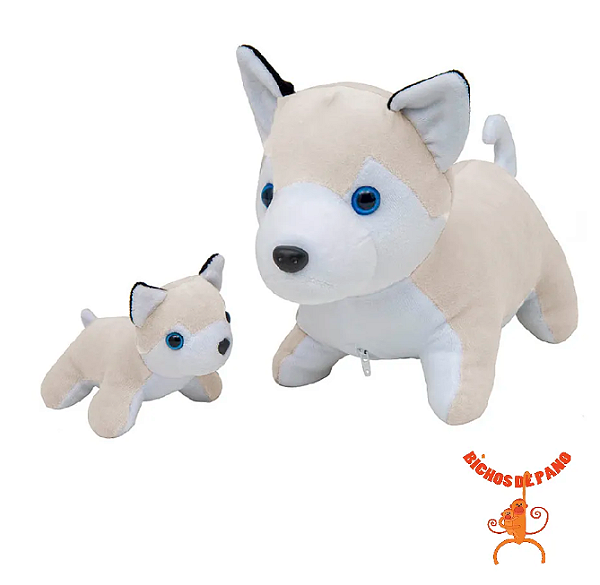 Husky Grávida Com 1 Filhote