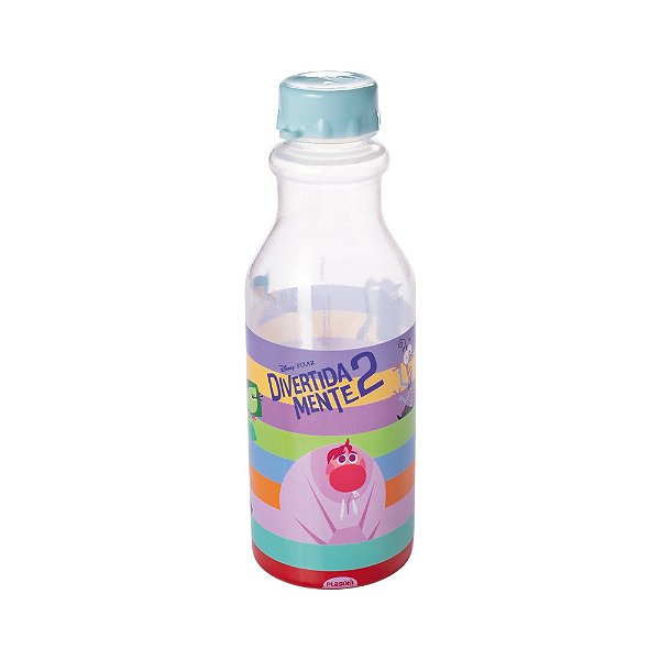 Garrafa Retrô Divertidamente 500ml Plasutil Ref.16517