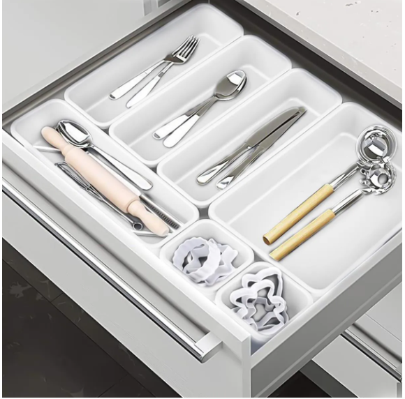 Organizador Modular Branco 22,5x7,5x5,2cm Paramount Ref.1833
