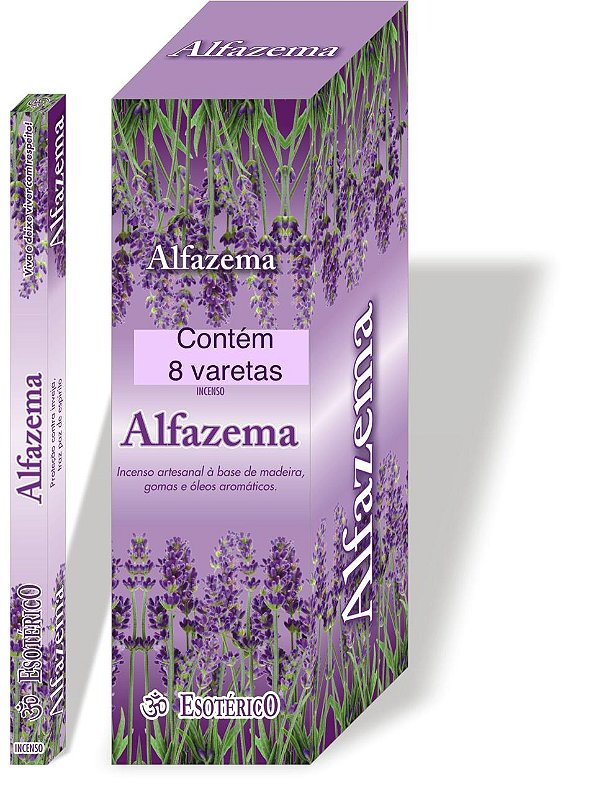 INCENSO ALFAZEMA ESOTÉRICO AROMATTERIE