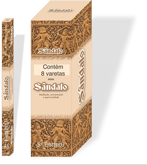 INCENSO SÂNDALO ESOTÉRICO AROMATTERIE