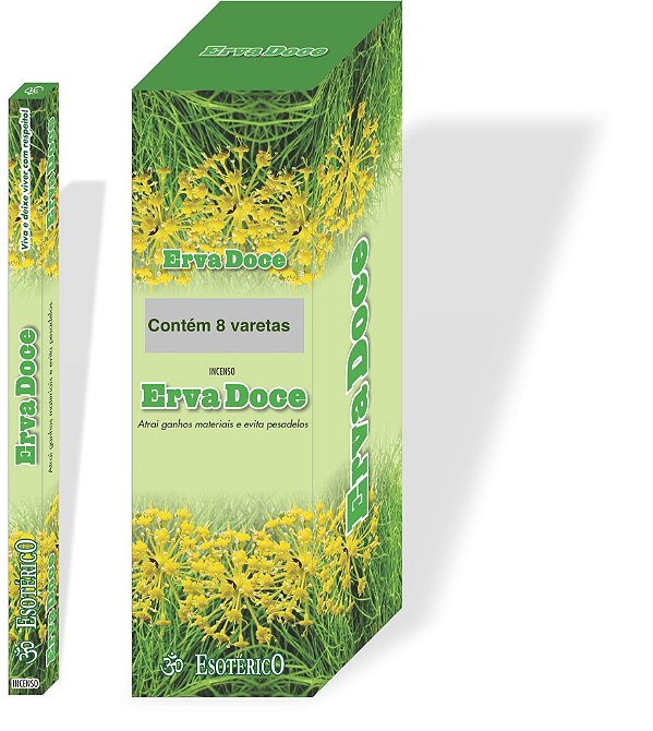 INCENSO ERVA DOCE ESOTÉRICO AROMATTERIE