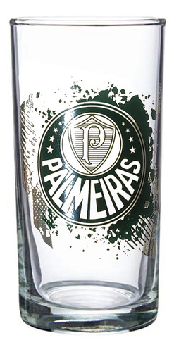 Copo Cylinder de Vidro 300ml do Palmeiras Allmix Ref.206038